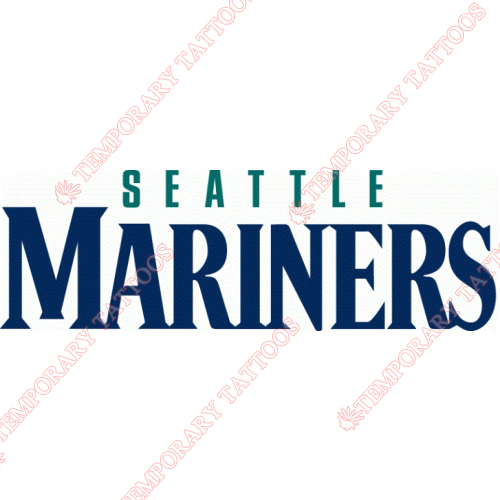 Seattle Mariners Customize Temporary Tattoos Stickers NO.1916